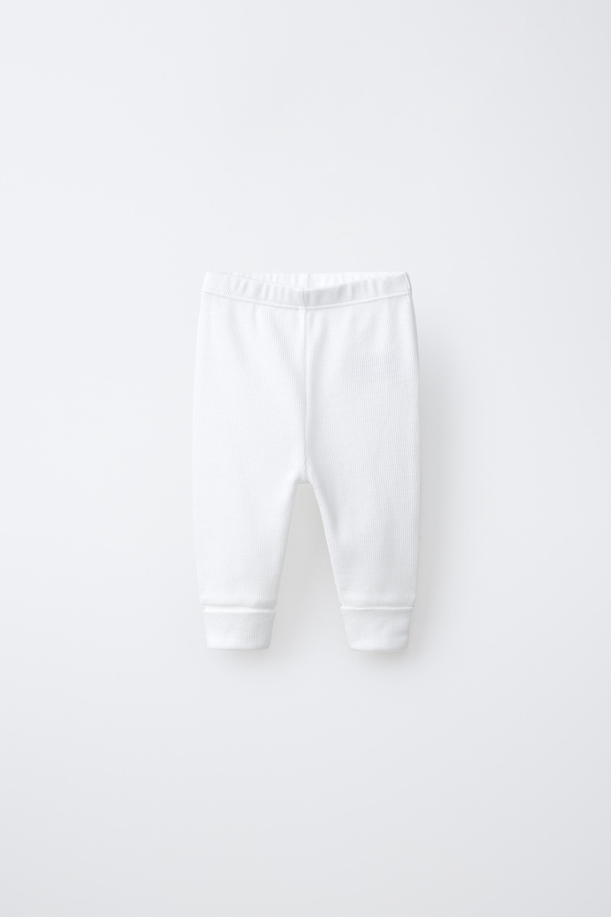 THREE-PACK OF RIBBED LEGGINGS